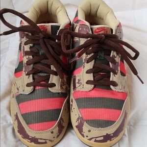 nike dunk low freddy krueger